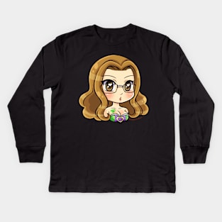 FT - Chibi Evergreen Kids Long Sleeve T-Shirt